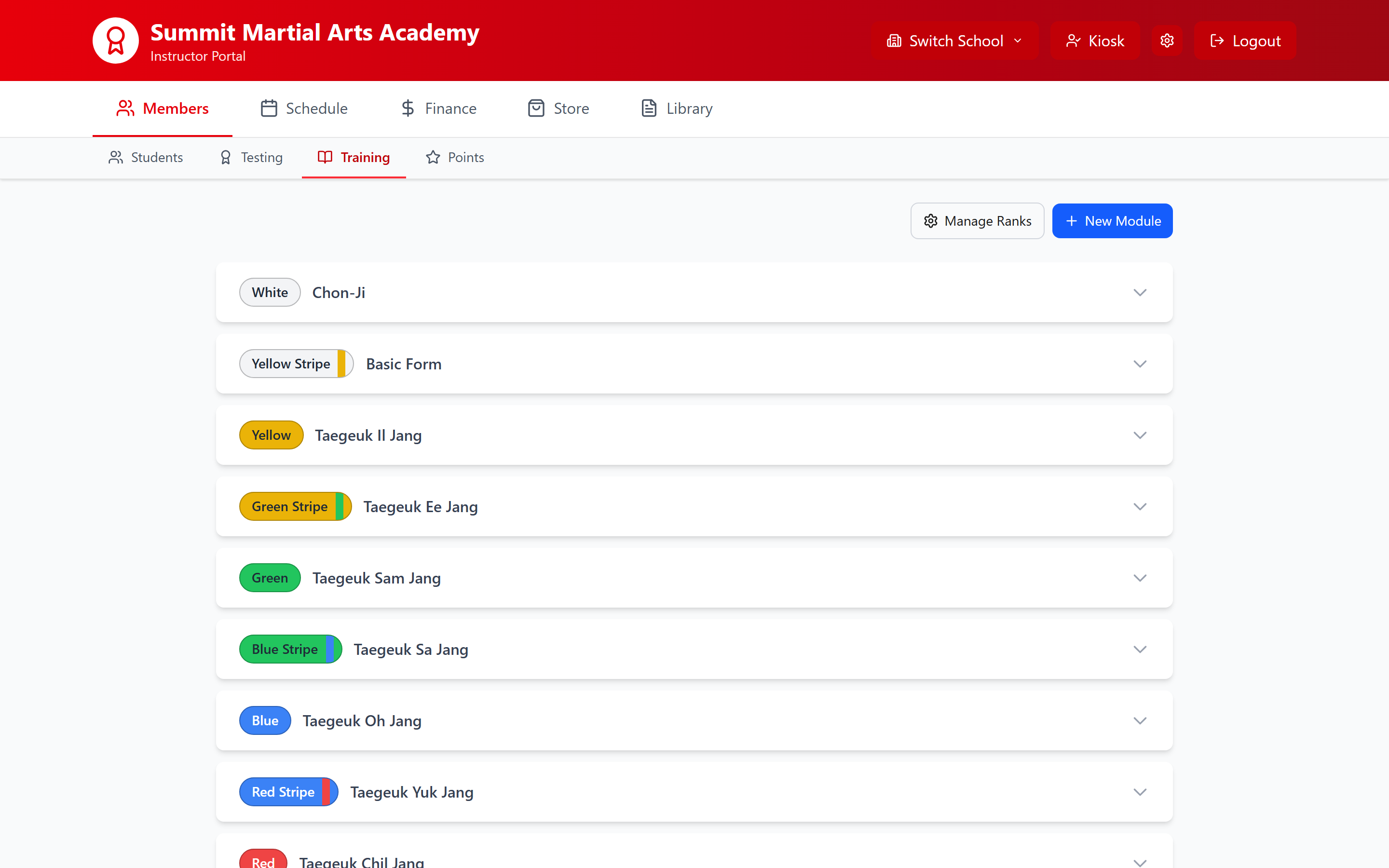 Belt Tracker — belttracker.app / training